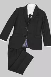 007 Black Suit ringbearer, tuxedos, black tie, mens wearhouse